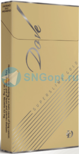 Dove Gold SuperSlims
