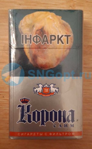 Корона слим (серая) фото 3